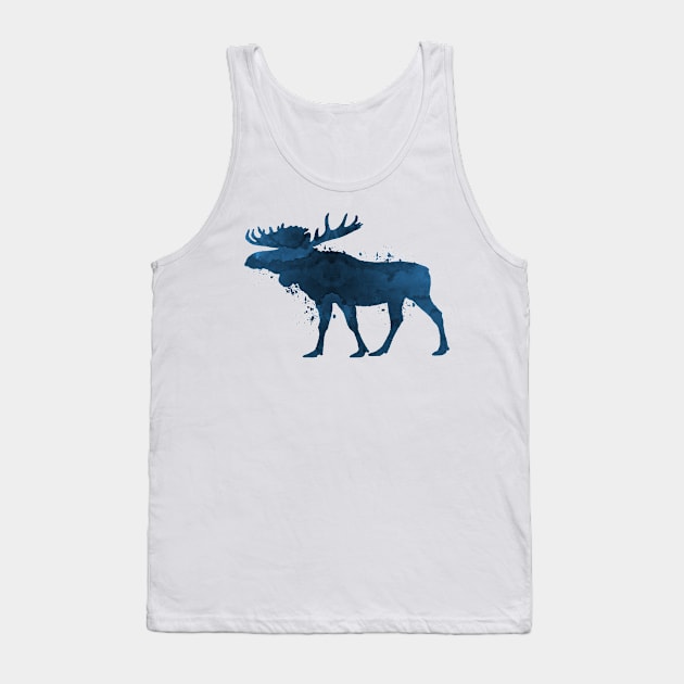 Moose Tank Top by TheJollyMarten